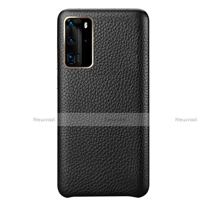 Soft Luxury Leather Snap On Case Cover R09 for Huawei P40 Pro