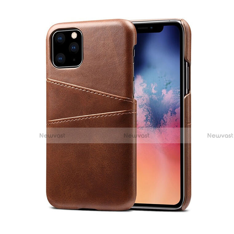 Soft Luxury Leather Snap On Case Cover R10 for Apple iPhone 11 Pro