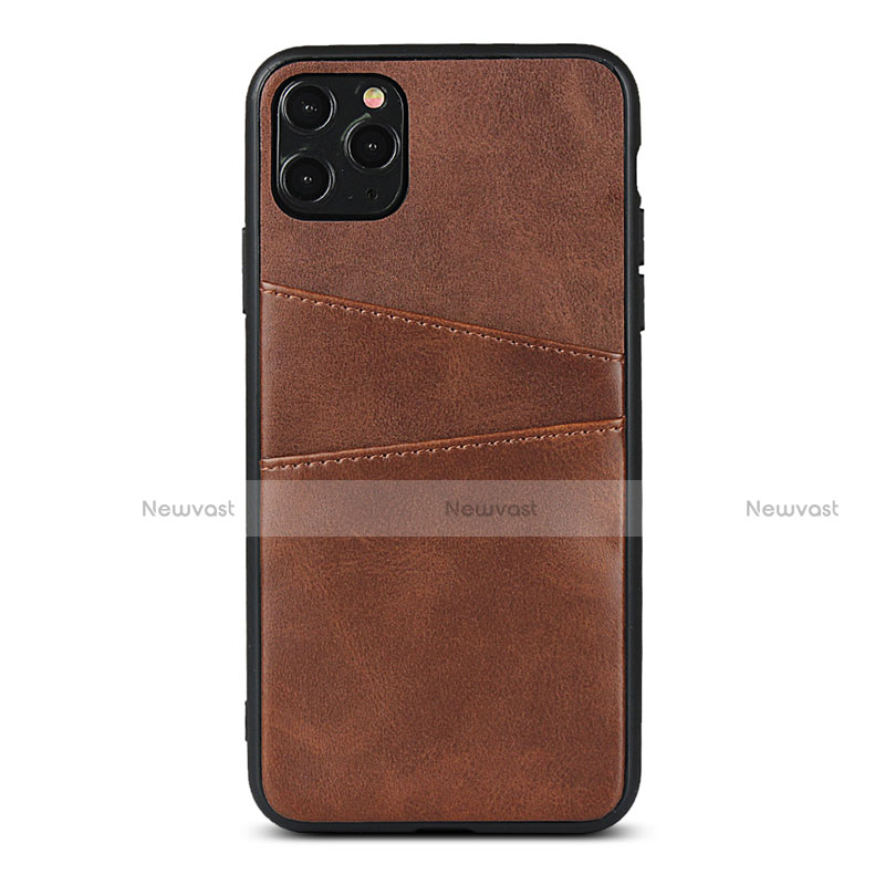 Soft Luxury Leather Snap On Case Cover R15 for Apple iPhone 11 Pro