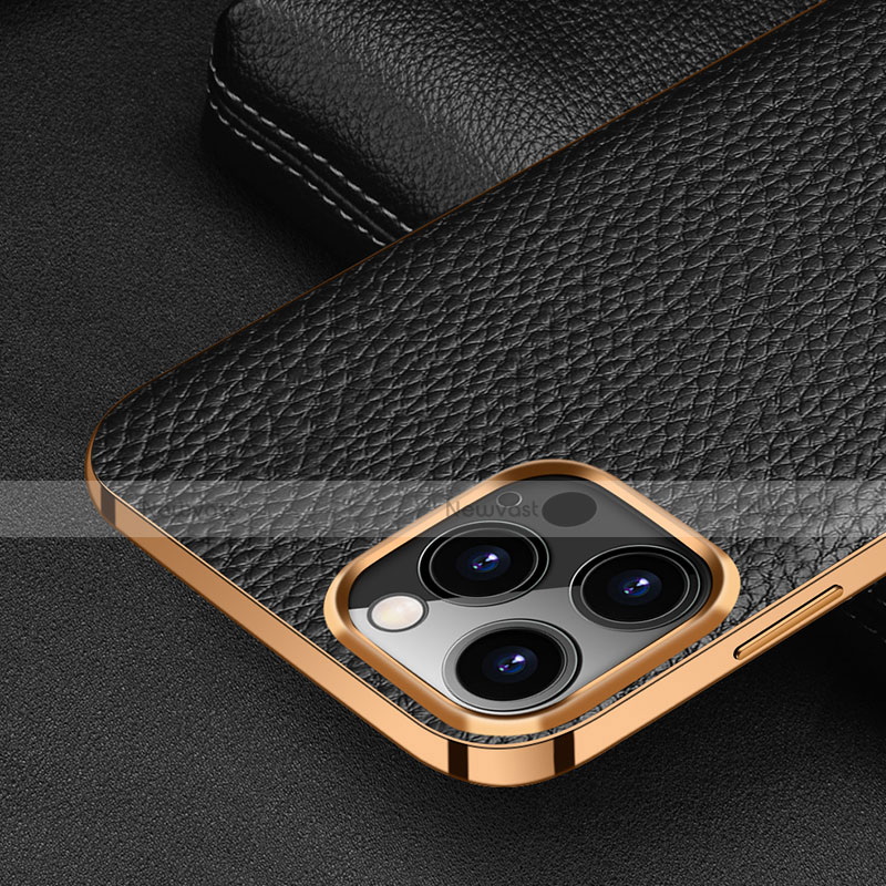 Soft Luxury Leather Snap On Case Cover S01 for Apple iPhone 13 Pro