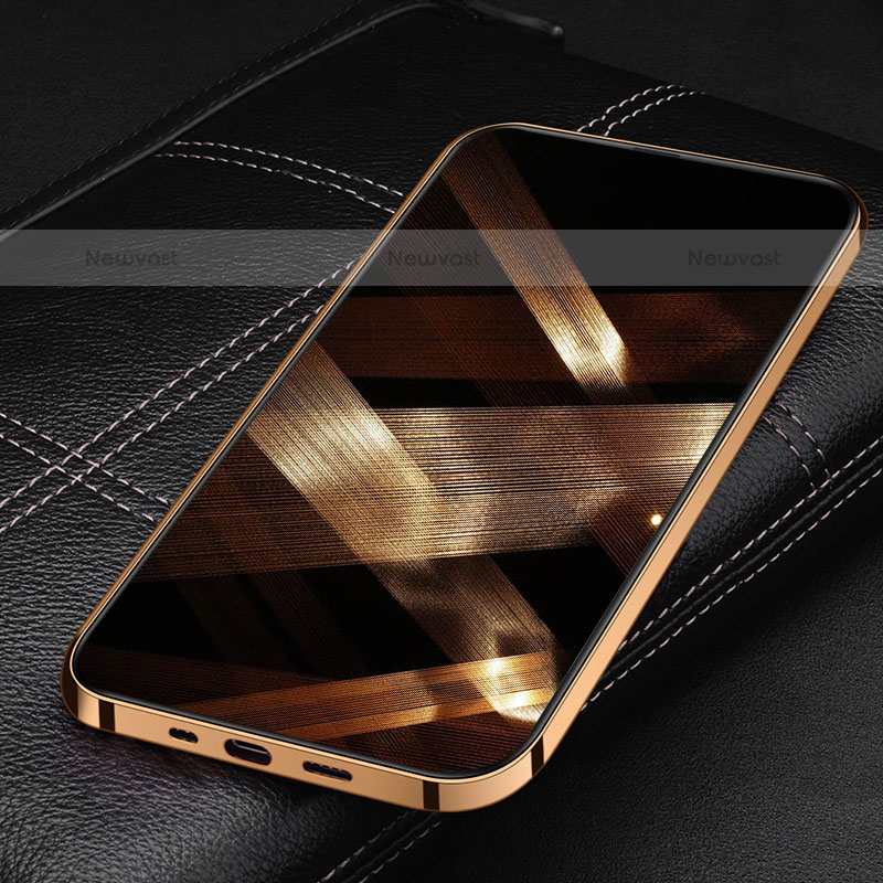 Soft Luxury Leather Snap On Case Cover S01 for Apple iPhone 16 Pro Max