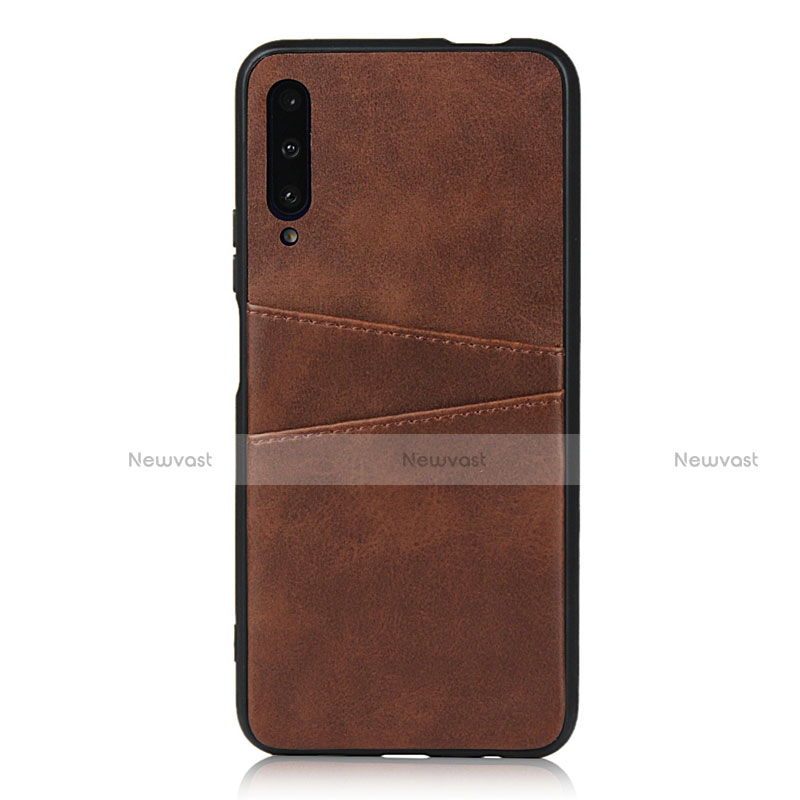 Soft Luxury Leather Snap On Case Cover S01 for Huawei P Smart Pro (2019)