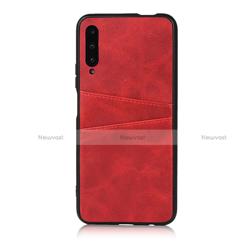 Soft Luxury Leather Snap On Case Cover S01 for Huawei P Smart Pro (2019)