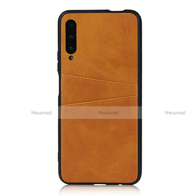 Soft Luxury Leather Snap On Case Cover S01 for Huawei P Smart Pro (2019)