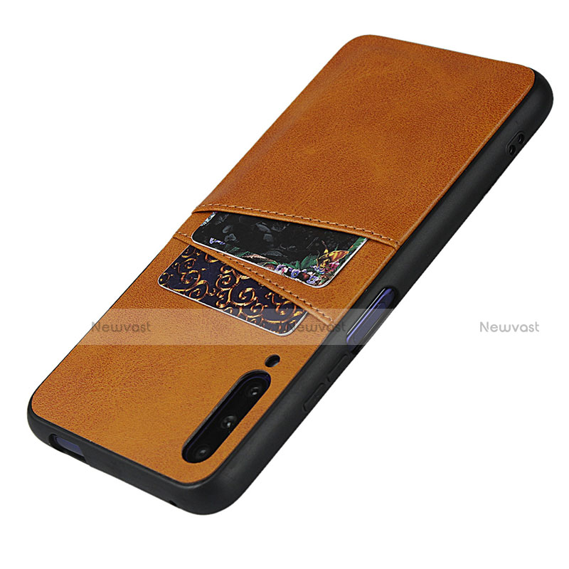 Soft Luxury Leather Snap On Case Cover S01 for Huawei Y9s