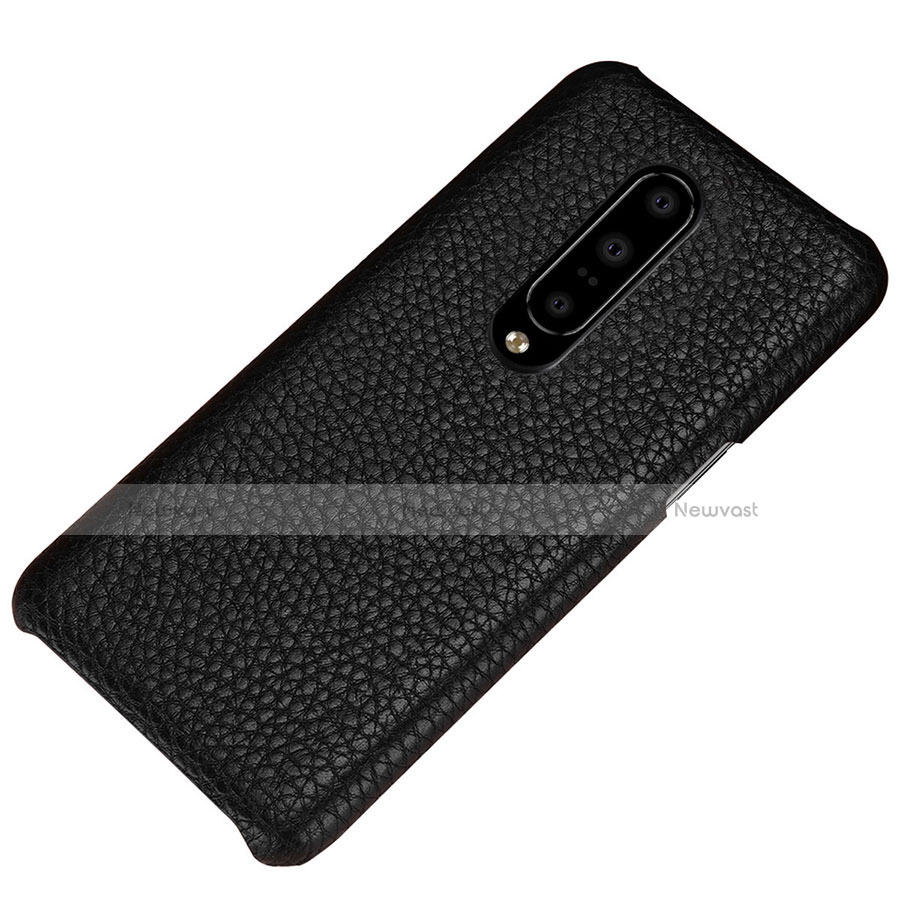 Soft Luxury Leather Snap On Case Cover S01 for OnePlus 7 Pro