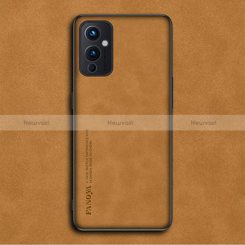 Soft Luxury Leather Snap On Case Cover S01 for OnePlus 9 5G