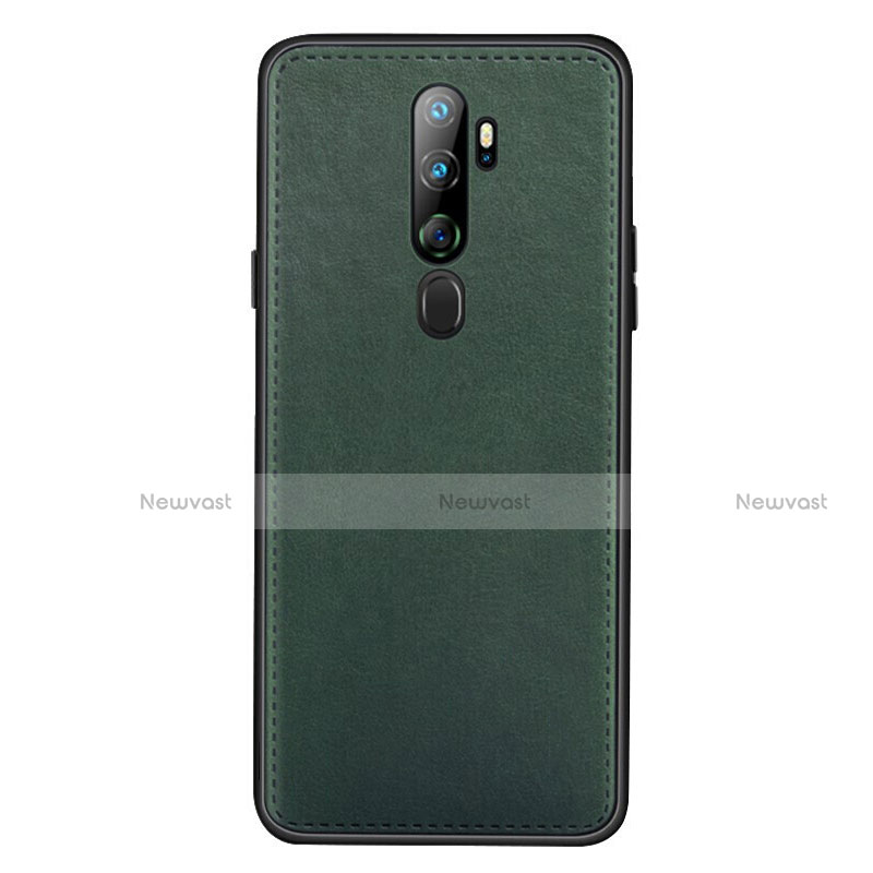 Soft Luxury Leather Snap On Case Cover S01 for Oppo A11X