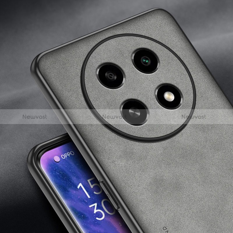 Soft Luxury Leather Snap On Case Cover S01 for Oppo A2 Pro 5G