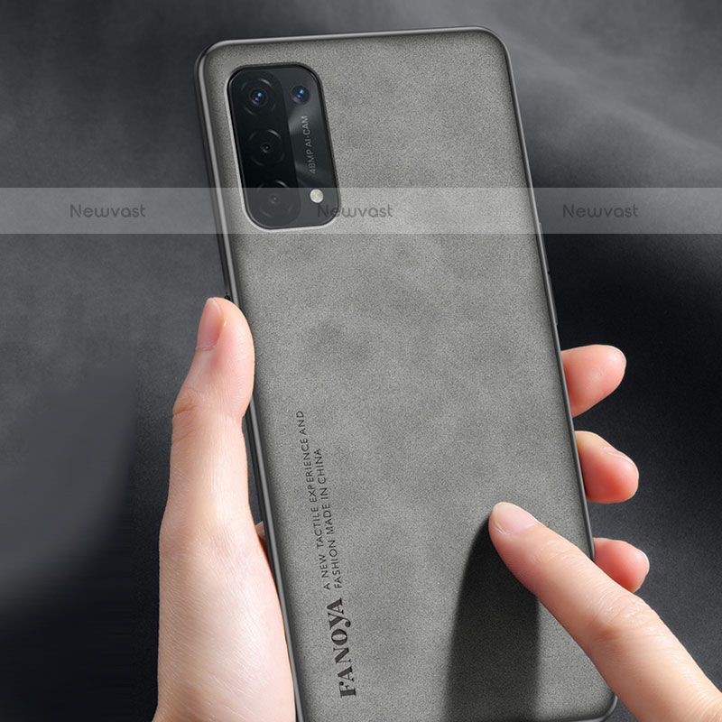 Soft Luxury Leather Snap On Case Cover S01 for Oppo A93 5G