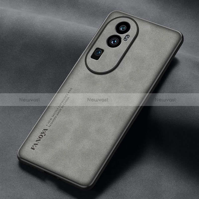 Soft Luxury Leather Snap On Case Cover S01 for Oppo Reno10 Pro+ Plus 5G