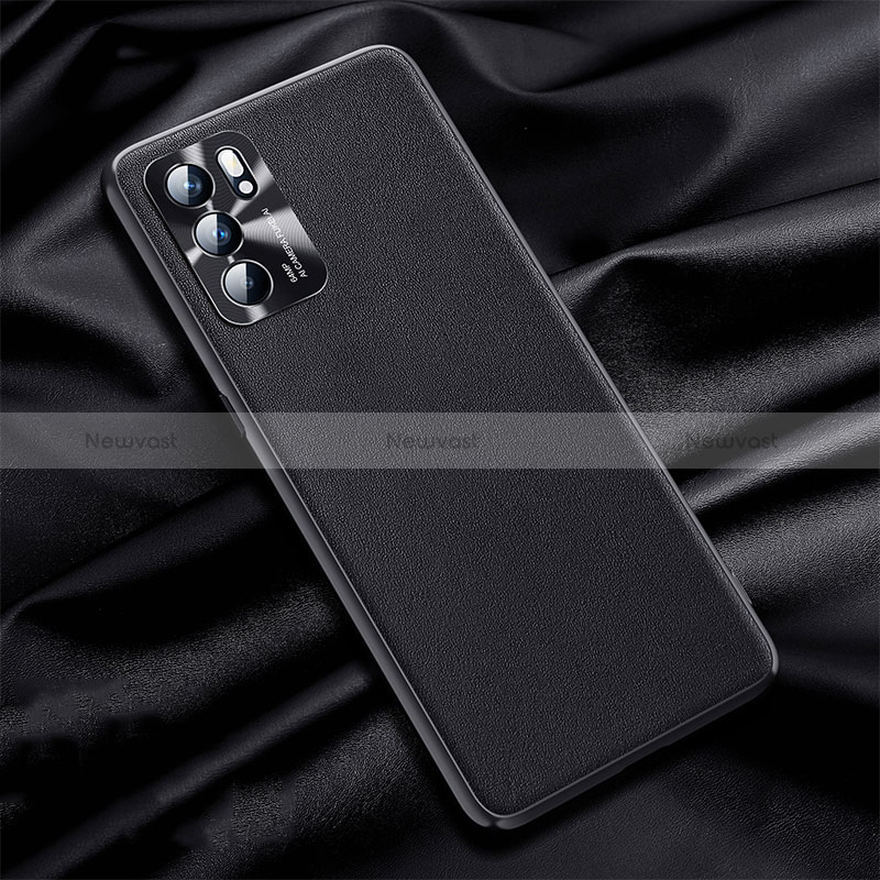 Soft Luxury Leather Snap On Case Cover S01 for Oppo Reno6 5G