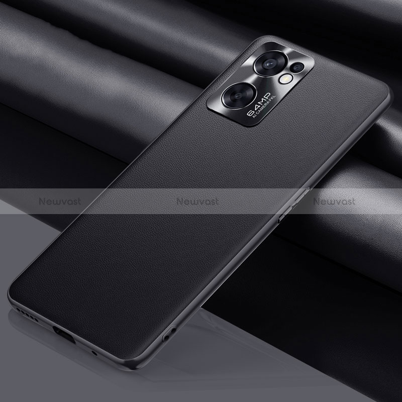 Soft Luxury Leather Snap On Case Cover S01 for Oppo Reno7 SE 5G