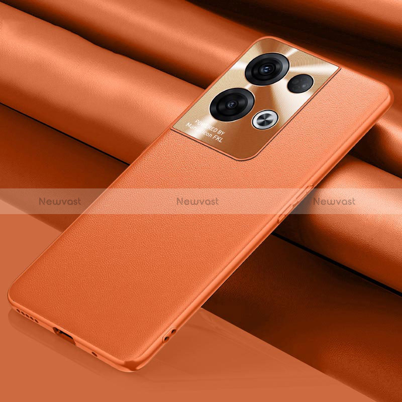 Soft Luxury Leather Snap On Case Cover S01 for Oppo Reno8 Pro 5G