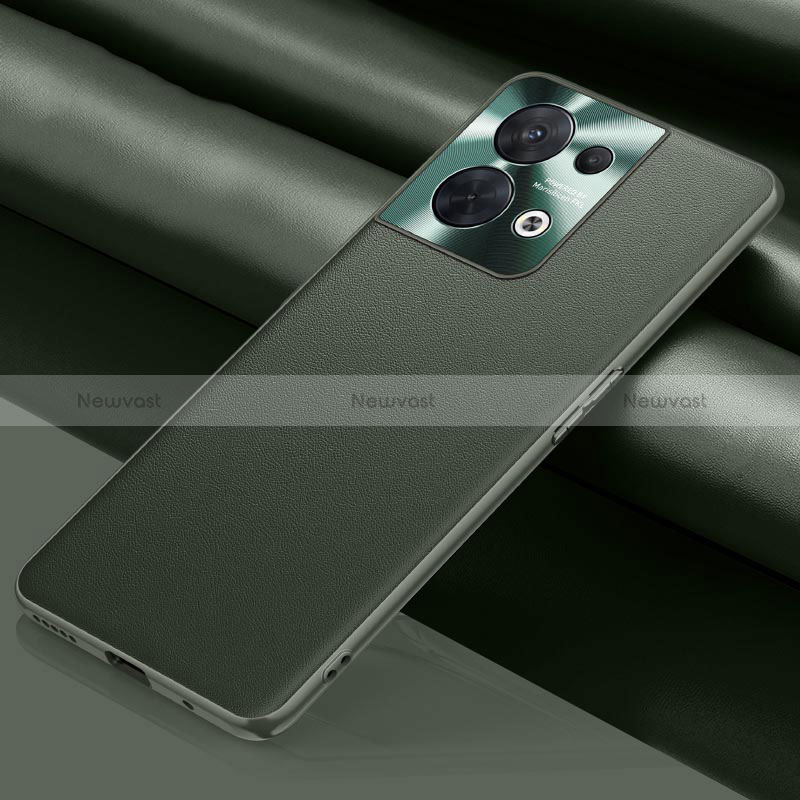 Soft Luxury Leather Snap On Case Cover S01 for Oppo Reno9 Pro 5G