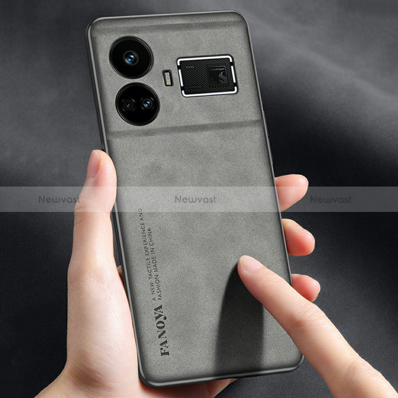 Soft Luxury Leather Snap On Case Cover S01 for Realme GT3 5G