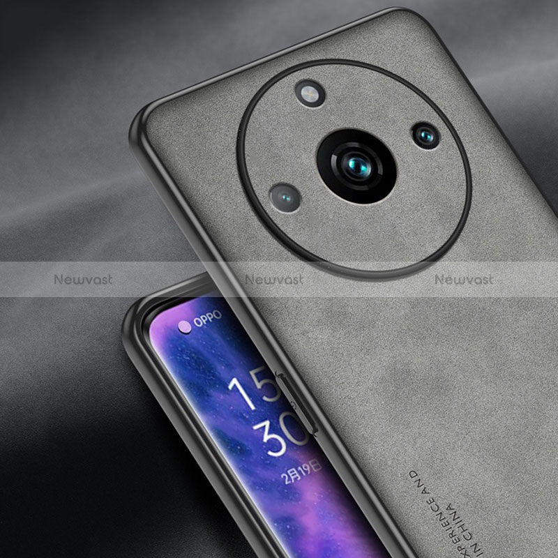 Soft Luxury Leather Snap On Case Cover S01 for Realme Narzo 60 Pro 5G