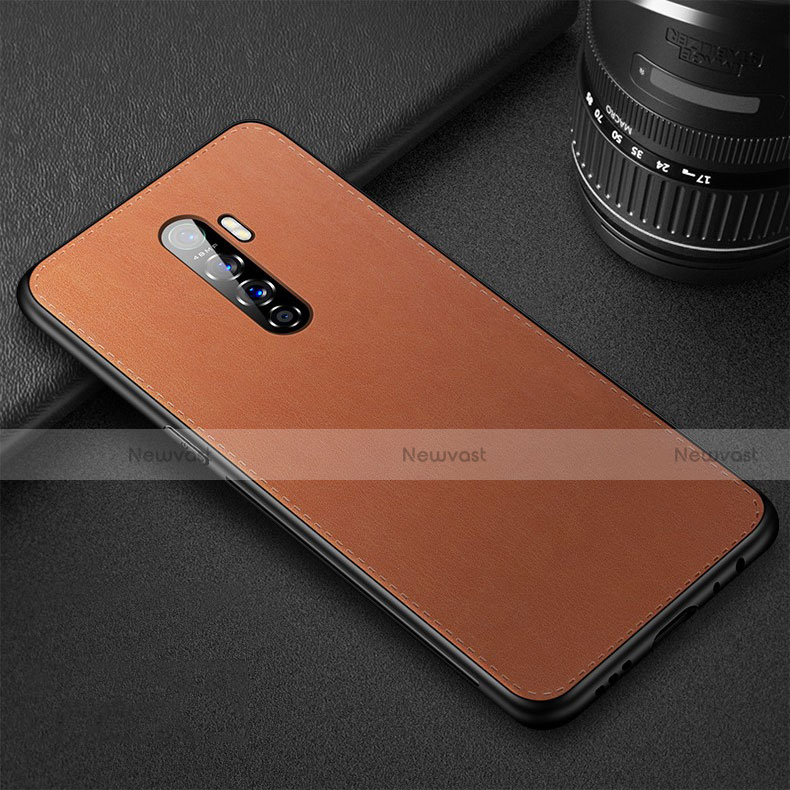 Soft Luxury Leather Snap On Case Cover S01 for Realme X2 Pro