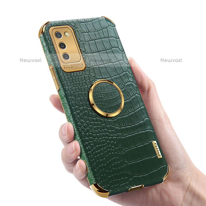 Soft Luxury Leather Snap On Case Cover S01 for Samsung Galaxy A02s