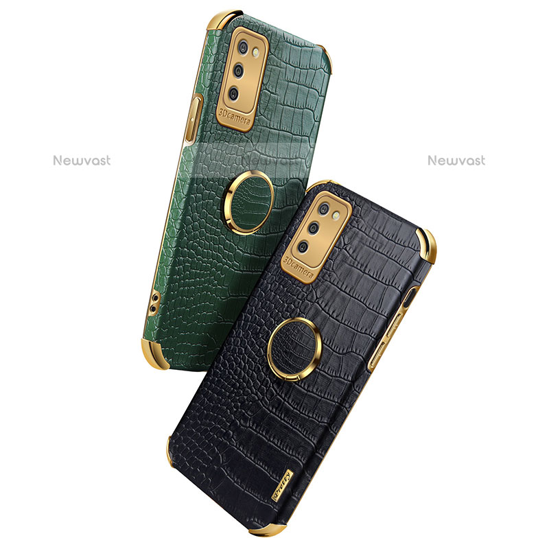 Soft Luxury Leather Snap On Case Cover S01 for Samsung Galaxy A02s