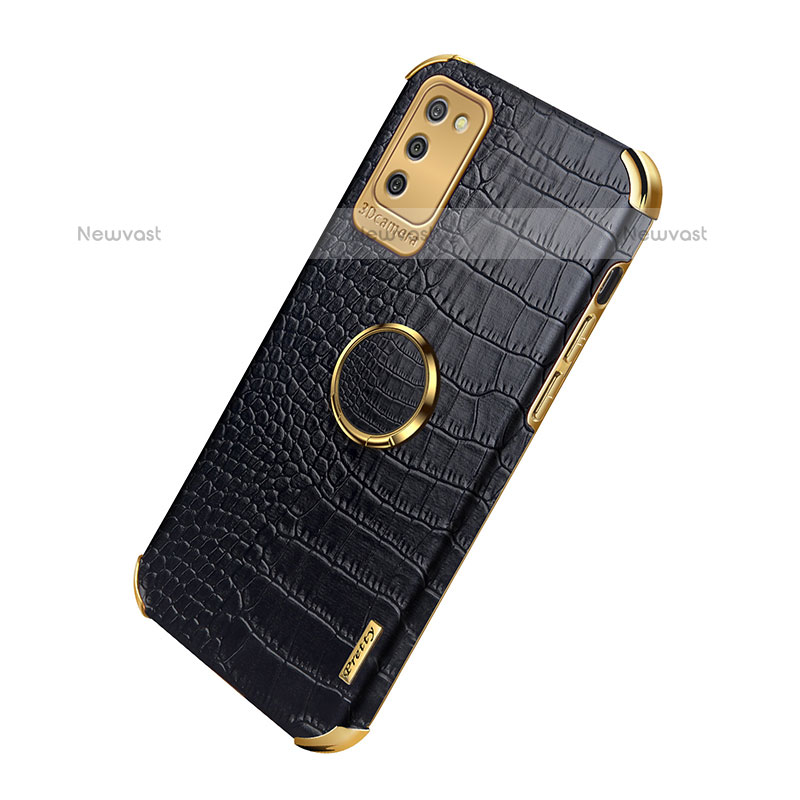 Soft Luxury Leather Snap On Case Cover S01 for Samsung Galaxy A02s