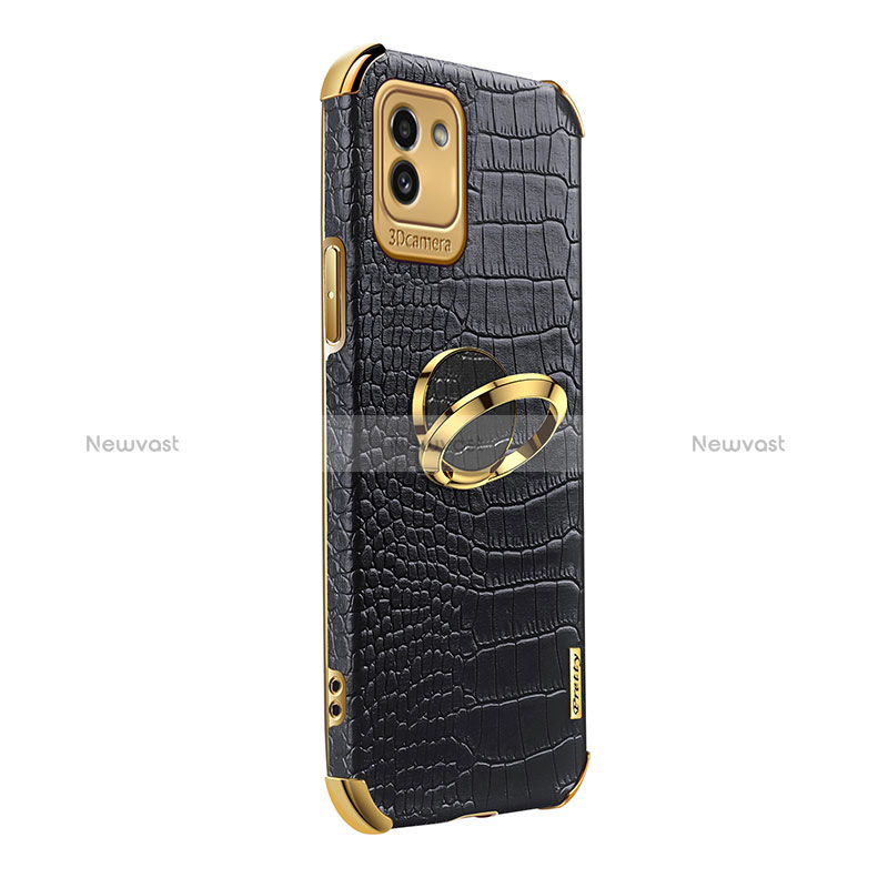 Soft Luxury Leather Snap On Case Cover S01 for Samsung Galaxy A03