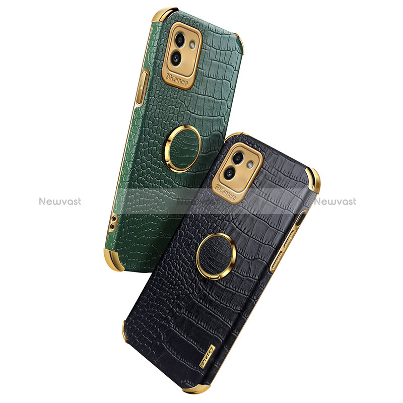 Soft Luxury Leather Snap On Case Cover S01 for Samsung Galaxy A03