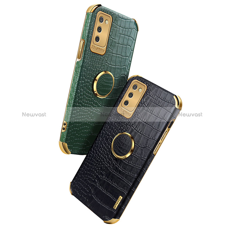 Soft Luxury Leather Snap On Case Cover S01 for Samsung Galaxy F02S SM-E025F