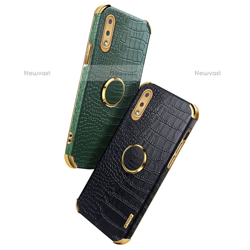 Soft Luxury Leather Snap On Case Cover S01 for Samsung Galaxy M02