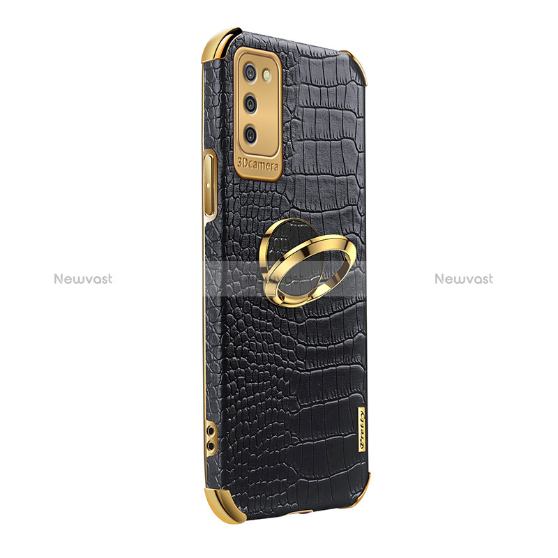 Soft Luxury Leather Snap On Case Cover S01 for Samsung Galaxy M02s