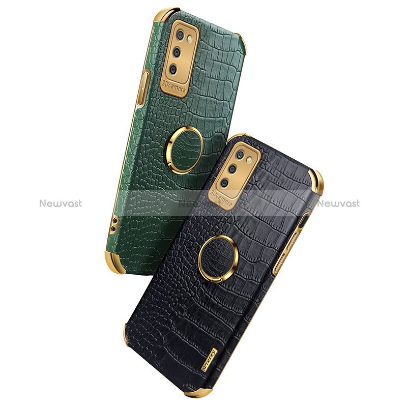 Soft Luxury Leather Snap On Case Cover S01 for Samsung Galaxy M02s