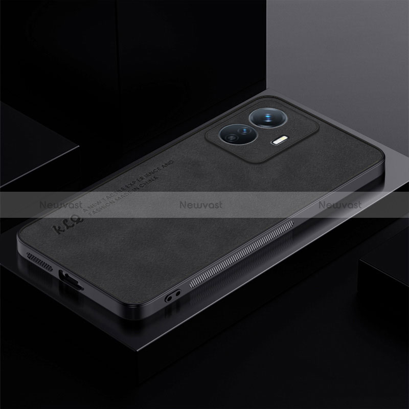 Soft Luxury Leather Snap On Case Cover S01 for Vivo iQOO Z6 Lite 5G