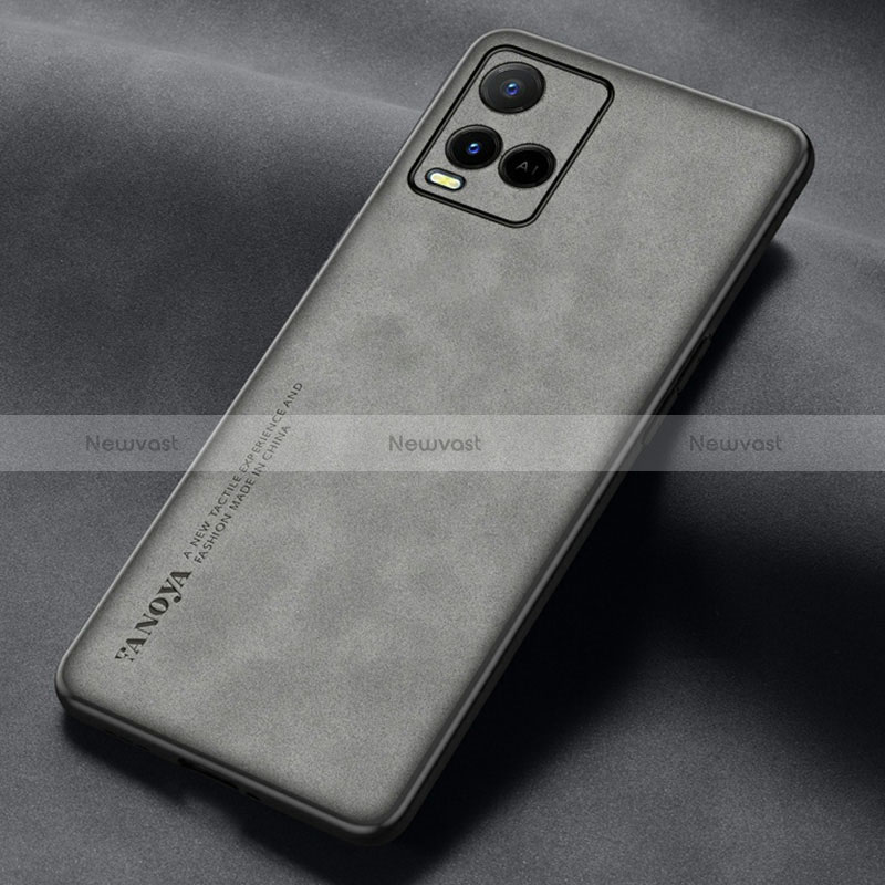 Soft Luxury Leather Snap On Case Cover S01 for Vivo Y21a