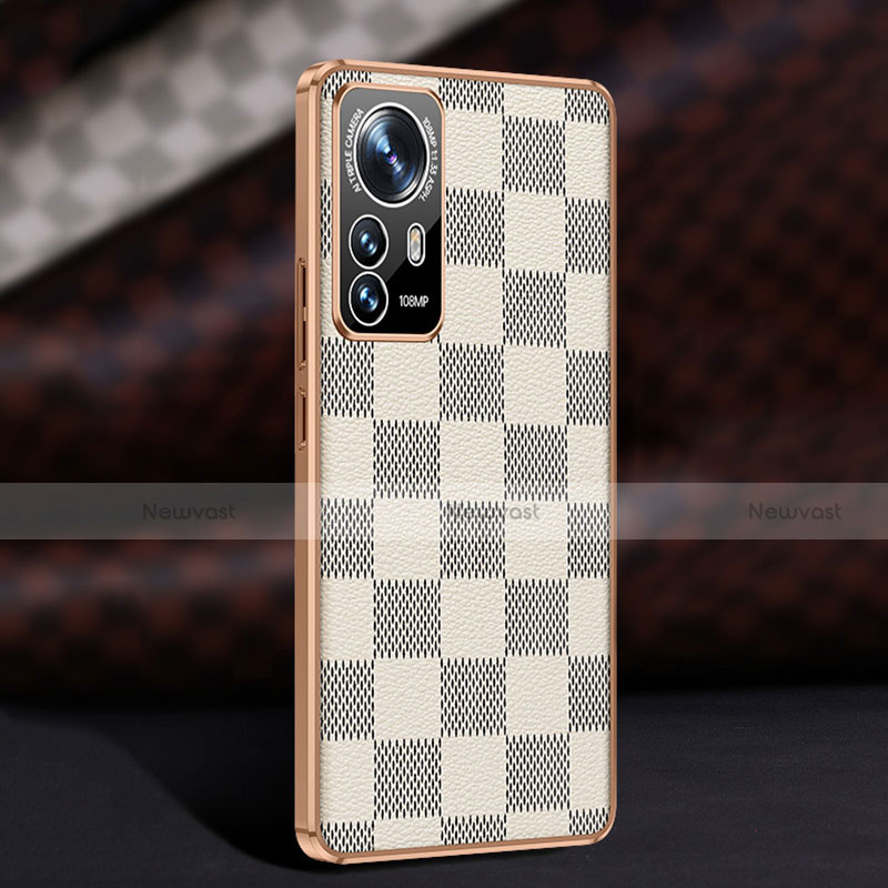 Soft Luxury Leather Snap On Case Cover S01 for Xiaomi Mi 12 5G