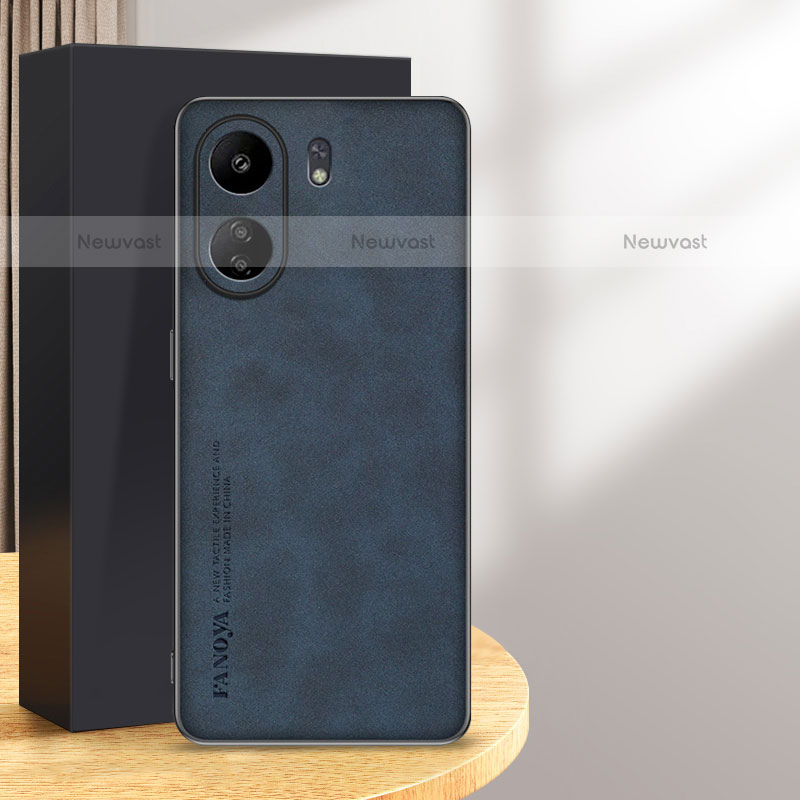 Soft Luxury Leather Snap On Case Cover S01 for Xiaomi Redmi 13C