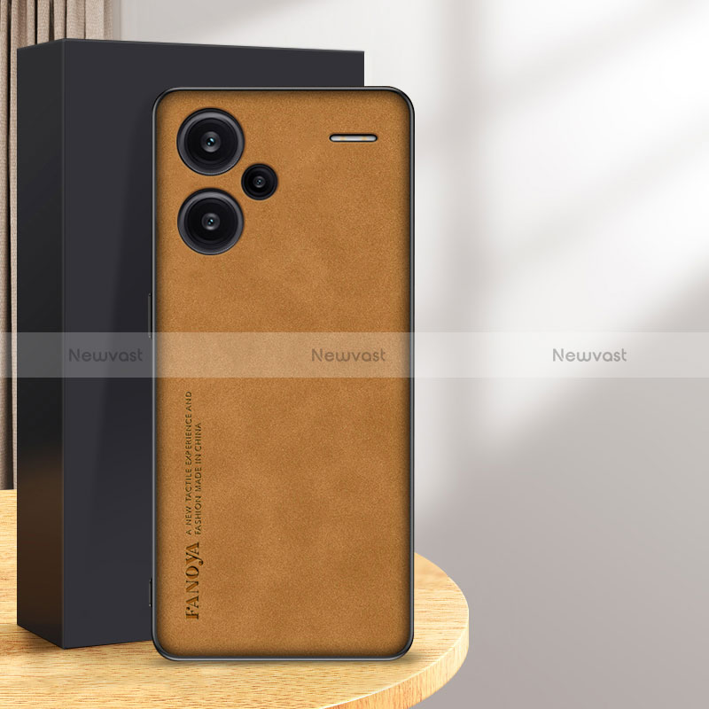 Soft Luxury Leather Snap On Case Cover S01 for Xiaomi Redmi Note 13 Pro+ Plus 5G