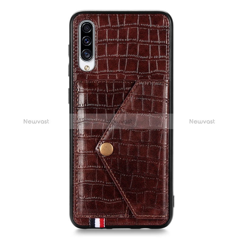 Soft Luxury Leather Snap On Case Cover S01D for Samsung Galaxy A70