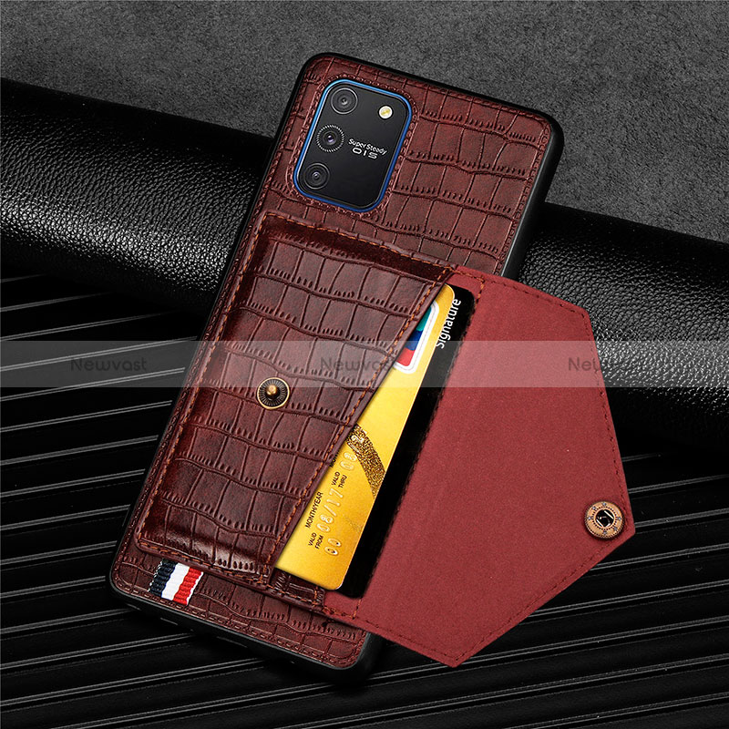 Soft Luxury Leather Snap On Case Cover S01D for Samsung Galaxy M80S