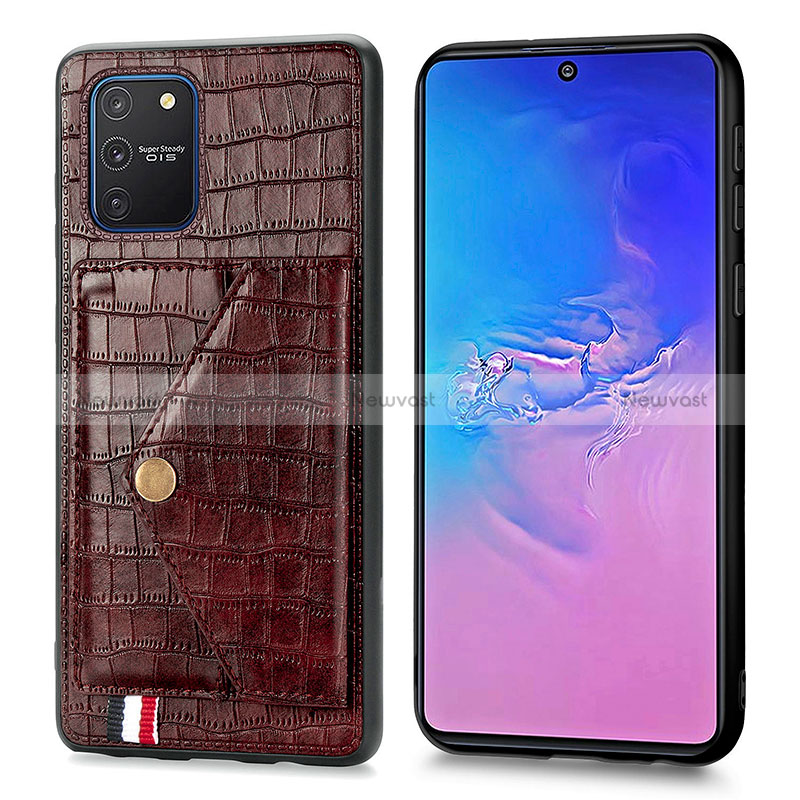 Soft Luxury Leather Snap On Case Cover S01D for Samsung Galaxy M80S