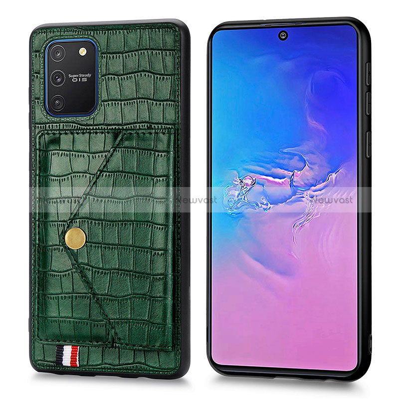 Soft Luxury Leather Snap On Case Cover S01D for Samsung Galaxy S10 Lite