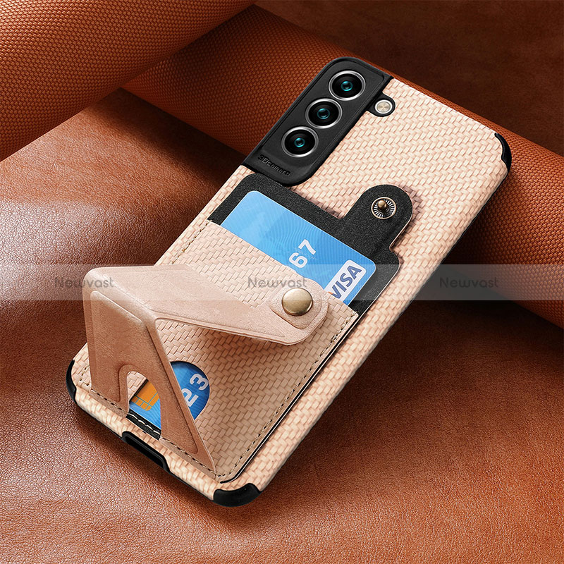 Soft Luxury Leather Snap On Case Cover S01D for Samsung Galaxy S24 5G