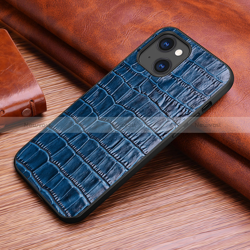 Soft Luxury Leather Snap On Case Cover S02 for Apple iPhone 15