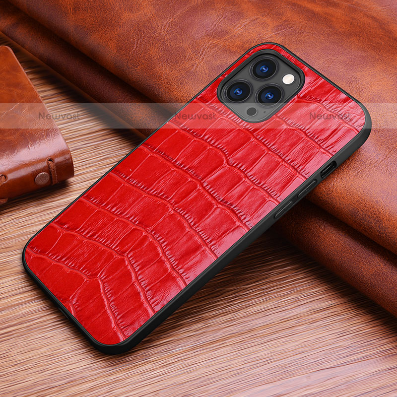 Soft Luxury Leather Snap On Case Cover S02 for Apple iPhone 15 Pro