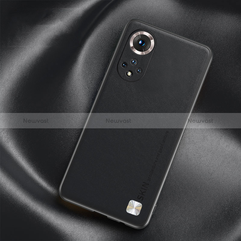 Soft Luxury Leather Snap On Case Cover S02 for Huawei Honor 50 5G