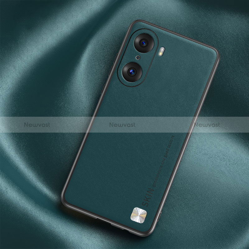 Soft Luxury Leather Snap On Case Cover S02 for Huawei Honor 60 Pro 5G