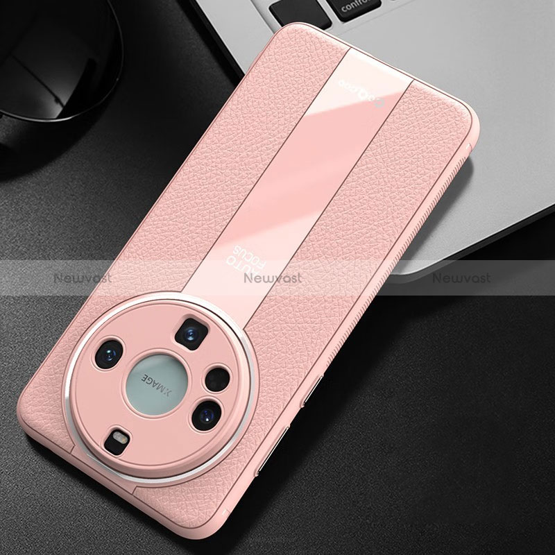 Soft Luxury Leather Snap On Case Cover S02 for Huawei Mate 60