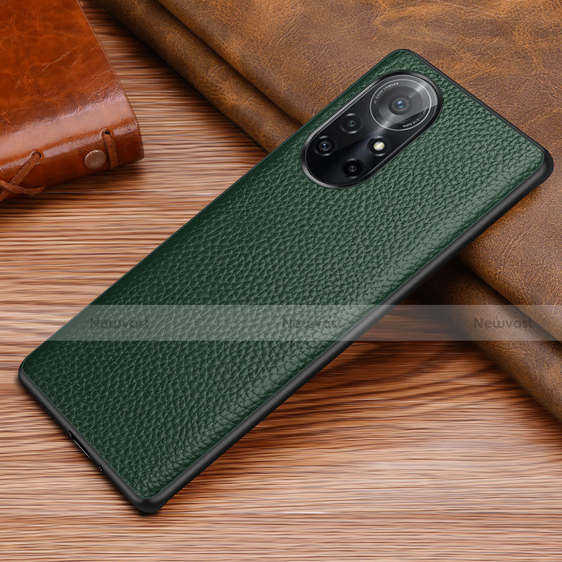 Soft Luxury Leather Snap On Case Cover S02 for Huawei Nova 8 Pro 5G