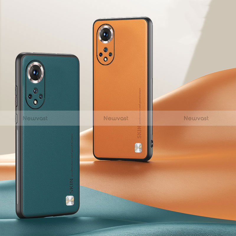 Soft Luxury Leather Snap On Case Cover S02 for Huawei Nova 9