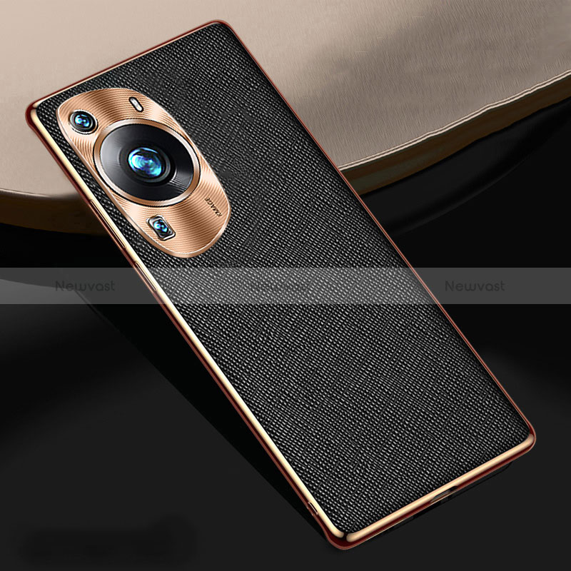 Soft Luxury Leather Snap On Case Cover S02 for Huawei P60