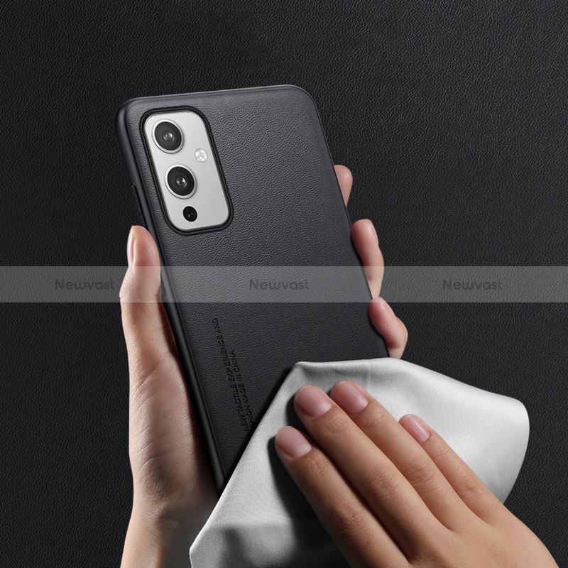 Soft Luxury Leather Snap On Case Cover S02 for OnePlus 9 5G